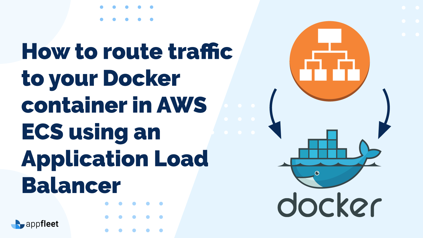 How to route traffic to your Docker container in AWS ECS using an